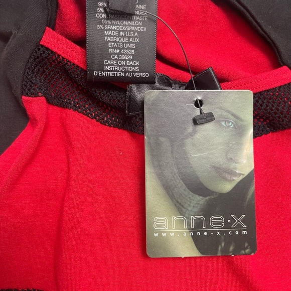 Sz.L  NWT Anne.X yoga top - Picture 4 of 5